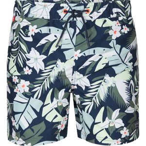 Petrol Industries - All-over Print Zwembroek Covecrest - Groen - 100% Gerecycled Polyester