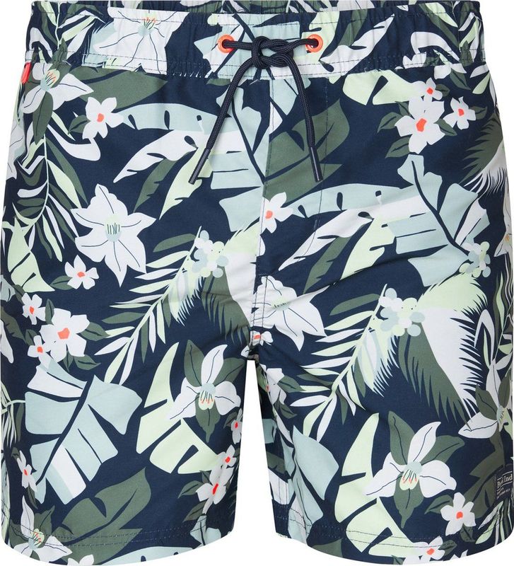 Petrol Industries - All-over Print Zwembroek Covecrest - Groen - 100% Gerecycled Polyester