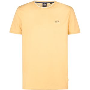 Petrol Industries - Driftpoint - T-shirt - Geel - Korte Mouwen - Ronde Hals