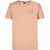 Petrol Industries - Driftpoint - T-shirt - Bruin - Korte Mouwen - Ronde Hals
