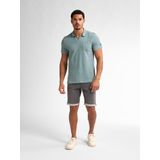 Petrol Industries - Badstof Polo Driftwoodview - Grijs - L - Poloshirts