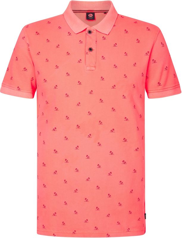 Petrol Industries - Poloshirt - Katoen - Regular Fit - Knoopsluiting