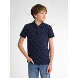 Petrol Industries - Polo - Marine Blauw - Katoen - Korte Mouwen