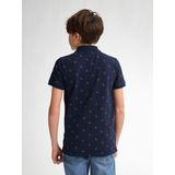 Petrol Industries - Polo - Marine Blauw - Katoen - Korte Mouwen