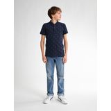 Petrol Industries - Polo - Marine Blauw - Katoen - Korte Mouwen