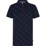 Petrol Industries - Polo - Marine Blauw - Katoen - Korte Mouwen