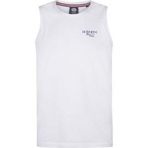 Petrol industries r-neck singlet in de kleur wit.