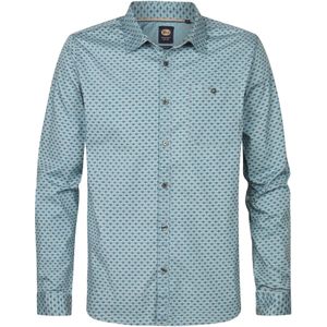 Petrol Industries Overhemd  lichtblauw / gemengde kleuren