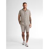 Petrol Industries Overhemd 'Dolphinbay'  sand / grijs gemêleerd