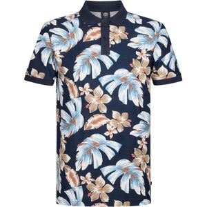 Petrol - Blueview - Poloshirt - Donkerblauw - Katoen