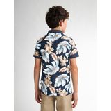 Poloshirt - All-Over Print - Korte Mouwen - Katoen