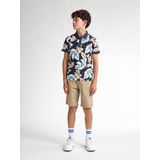 Poloshirt - All-Over Print - Korte Mouwen - Katoen