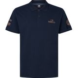 Petrol Industries - Heren Plus Size Artwork Polo Seagull - Blauw - Maat 4XL