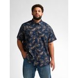 Petrol Industries M-1050-sis4190 Plus Size Overhemd Met Korte Mouwen