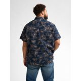 Petrol Industries M-1050-sis4190 Plus Size Overhemd Met Korte Mouwen