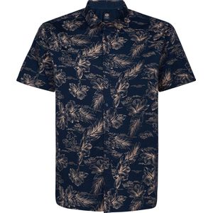 Petrol Industries M-1050-sis4190 Plus Size Overhemd Met Korte Mouwen