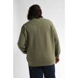 Casual Vest - Geribd Design - Katoen/Polyester - Logo op de Borst - Ritssluiting