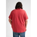 Petrol Industries - Plus Size Klassieke Polo - Roze