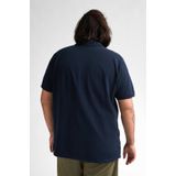 Navy Blue - Push-up Bikini - Geborduurd Logo - Knoopsluiting