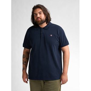 Navy Blue - Push-up Bikini - Geborduurd Logo - Knoopsluiting