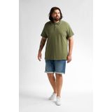 Petrol Industries - Klassieke Polo Cocobreeze - Groen - 100% Pique Katoen