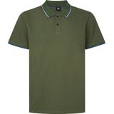 Petrol Industries - Klassieke Polo Cocobreeze - Groen - 100% Pique Katoen