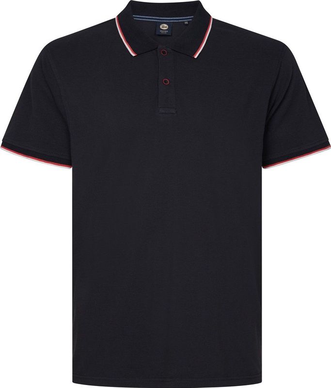 Petrol Industries - Plus Size Klassieke Polo - Grijs - 100% Pique Katoen