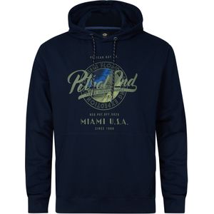 Petrol Industries - Artwork Hoodie Biscayneside - Zwart - 5XL - Plus Size