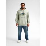 Petrol Industries - Artwork Hoodie - Groen - Plus Size