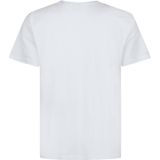 T-shirt - Korte Mouwen - Ronde Hals - Petrol Artwork - 100% Katoen