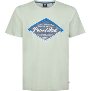 Petrol industries Plus Size T-shirt grijsgroen