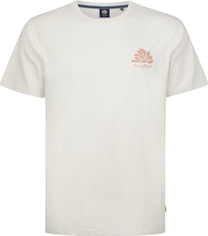 Petrol Industries - M-1050-TSR6230 - T-shirt - Wit - All-over Print