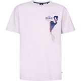 Backprint T-shirt - Zwart - 100% Katoen - Relaxed Fit