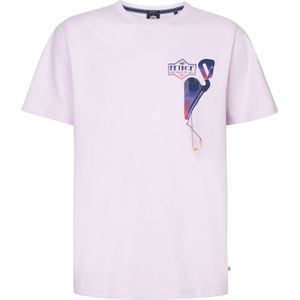 Backprint T-shirt - Zwart - 100% Katoen - Relaxed Fit