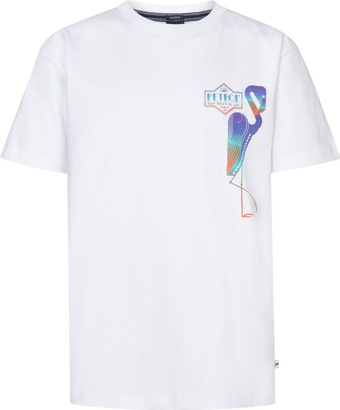Petrol Industries - Artwork T-shirt - Wit