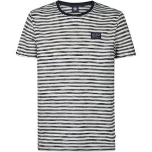 Petrol Industries - T-shirt - Blauw - Katoen/Polyester/Elastaan