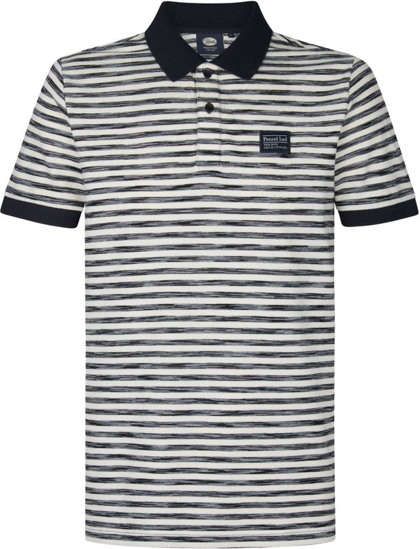 Petrol Industries - M-1050-pol930 - Poloshirt - Gestreept - Katoenmix