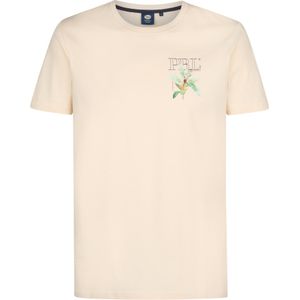 Petrol Industries - Backprint T-shirt Nauticalwalk - Wit - Katoen