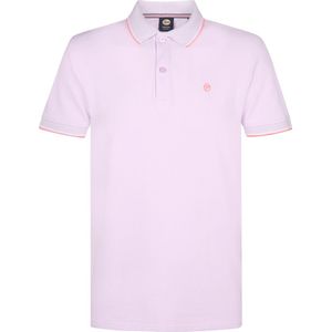 Petrol Industries - Polo Shirt - Korte Mouw - Katoen - Paars