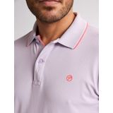 Petrol Industries - Polo Shirt - Korte Mouw - Katoen - Paars