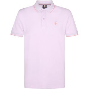 Petrol Industries - Polo Shirt - Korte Mouw - Katoen - Paars