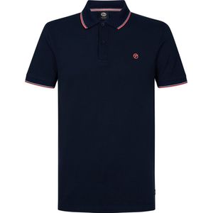 Petrol Industries - Polo Shirt - Korte Mouw - Blauw - Katoen