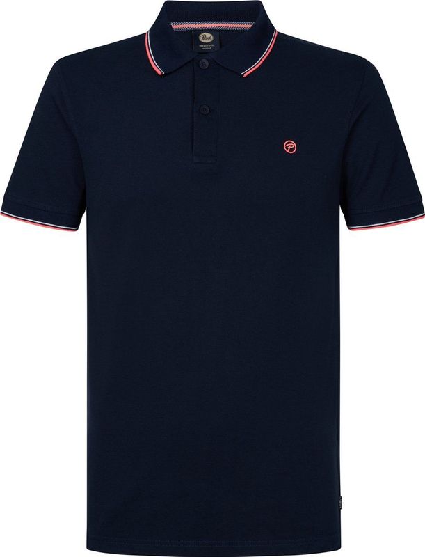 Petrol Industries - M-ROS-POL002 - Poloshirt - Blauw - Katoen