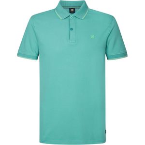 Petrol Industries - Polo Shirt - Korte Mouw - Groen - Katoen