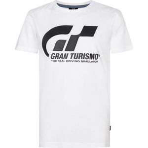 Petrol Industries - Logo T-shirt - Wit - 100% Katoen - Gran Turismo