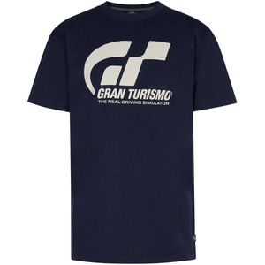 Gran Turismo - T-shirt - Ronde Hals - Katoen - Logo op de Borst