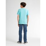 Petrol Industries - Logo T-shirt - Blauw - 100% Katoen