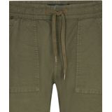 Chino - Relaxed Fit - Petrol - Stretch Canvas - Steekzakken en Achterzakken