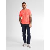 Petrol Industries - Heren All-over Print T-shirt Doral - Roze - Katoen