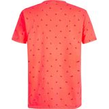 Petrol Industries - Heren All-over Print T-shirt Doral - Roze - Katoen